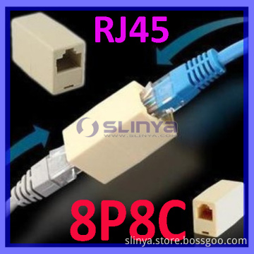 RJ45 Socket 8p8c Ethernet Connector Plug Modular Female to Female Inline Coupler